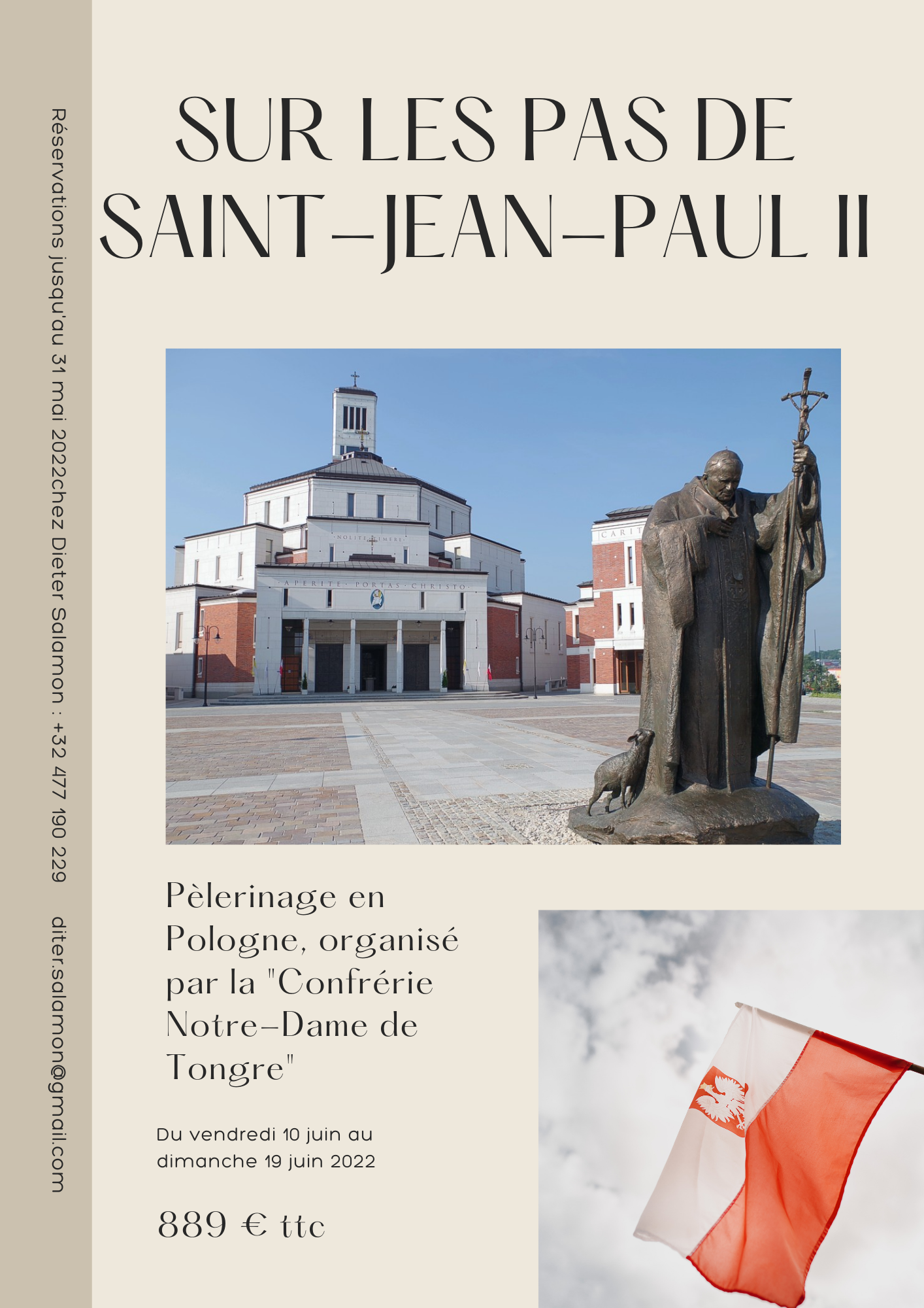 Pèlerinage en Pologne – Sur les pas de Saint Jean-Paul II